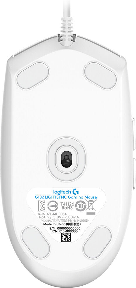 Logitech G 910-005824 mus Spil Højre hånd USB Type-A 8000 dpi