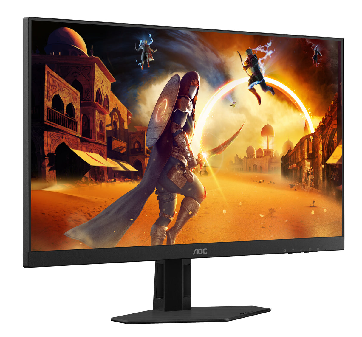 AOC G4 27G4HRE computerskærm 68,6 cm (27") 1920 x 1080 pixel Fuld HD LED Sort, Rød