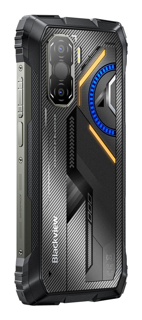 Blackview ROCK 3 17,2 cm (6.78") Hybrid Dual SIM Android 16.0 4G USB Type-C 8 GB 256 GB 10000 mAh Sort