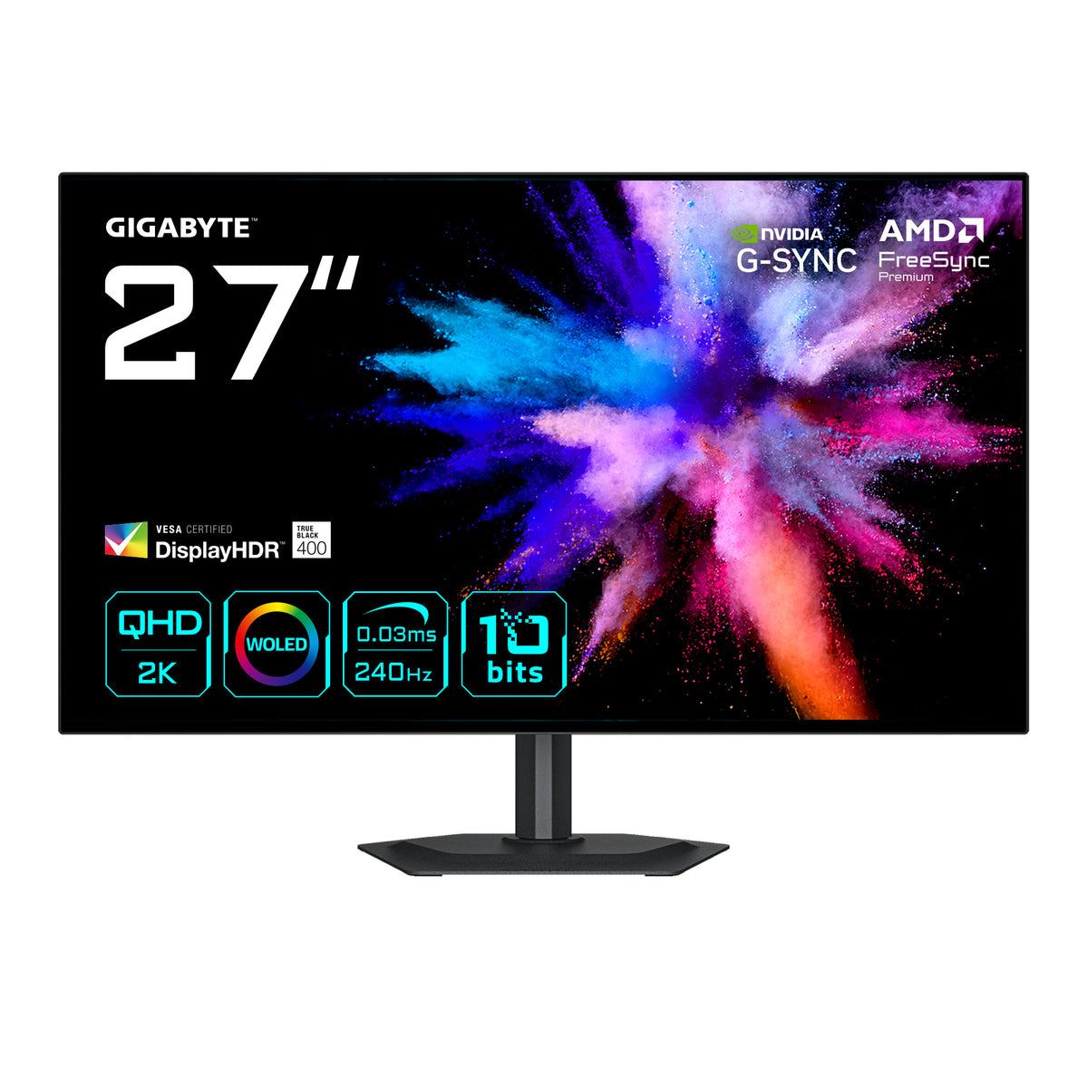 GIGABYTE GO27Q24G 27" OLED 2K QHD Gaming Monitor