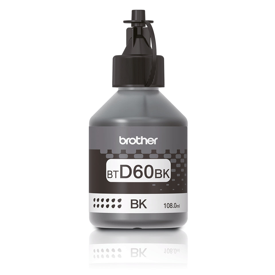 Brother BTD60BK blækpatron Original Ekstra (Super) højt udbytte Sort
