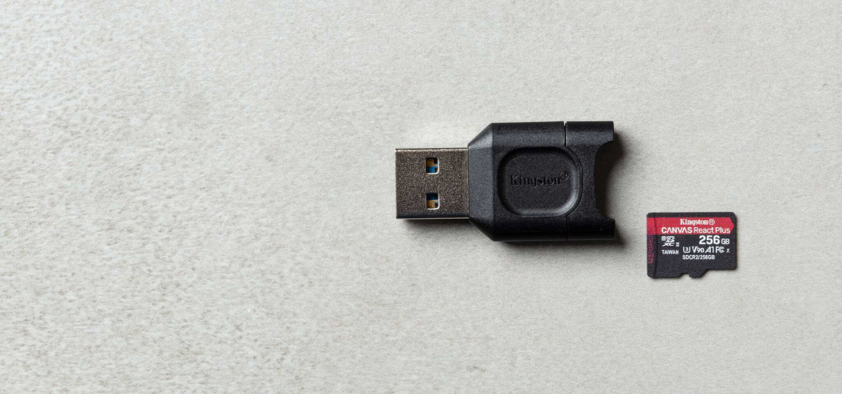 Kingston Technology MobileLite Plus kortlæser USB 3.2 Gen 1 (3.1 Gen 1) Type-A Sort