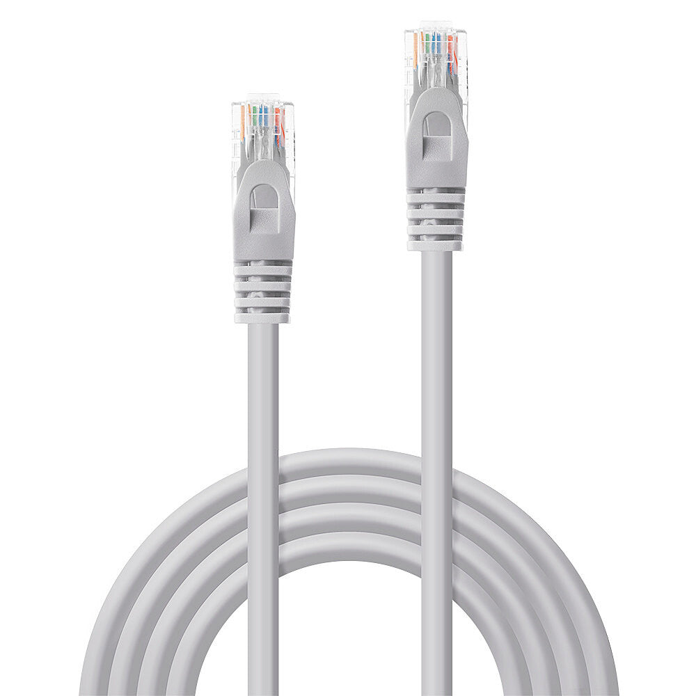 Lindy 48165 netværkskabel Grå 5 m Cat6 U/UTP (UTP)