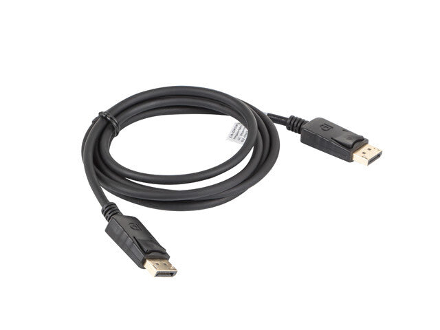 Lanberg CA-DPDP-10CC-0018-BK DisplayPort kabel 1,8 m Sort
