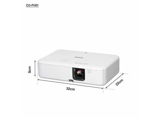 Epson CO-FH01 3000 ANSI lumens 3LCD 1080p (1920x1080) Hvid