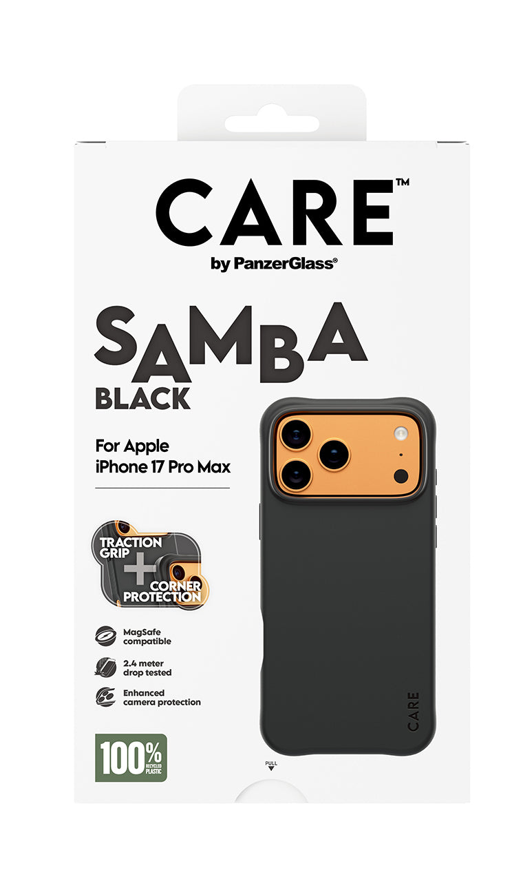 PanzerGlass CARE by ® Fashionable Case Samba Sort m. MagSafe iPhone 17 Pro Max