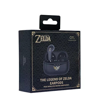 OTL Technologies Nintendo Legend of Zelda Hovedtelefoner Trådløs I ørerne Opkald/musik Bluetooth Sort