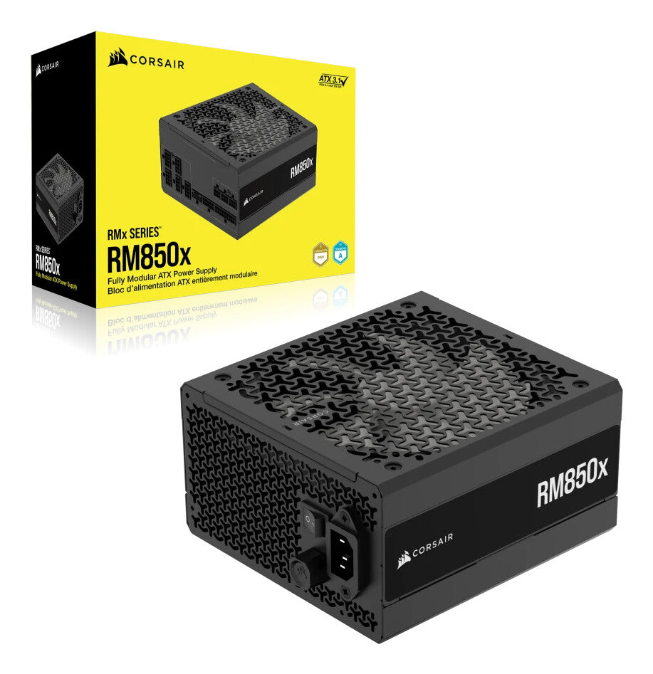 Corsair RMx Series RM850x enhed til strømforsyning 850 W 24-pin ATX ATX Sort