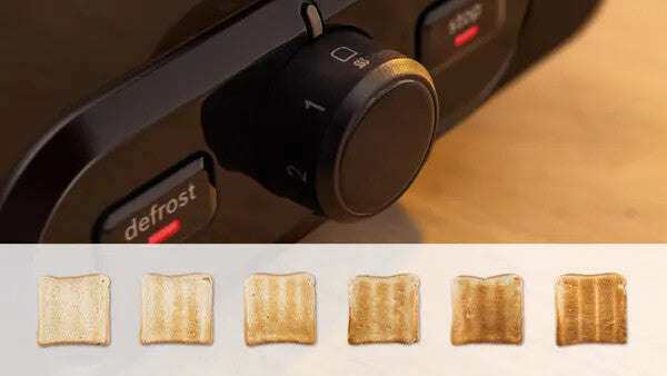 Bosch TAT5M420 brødrister 2 skive(r) 970 W Rustfrit stål