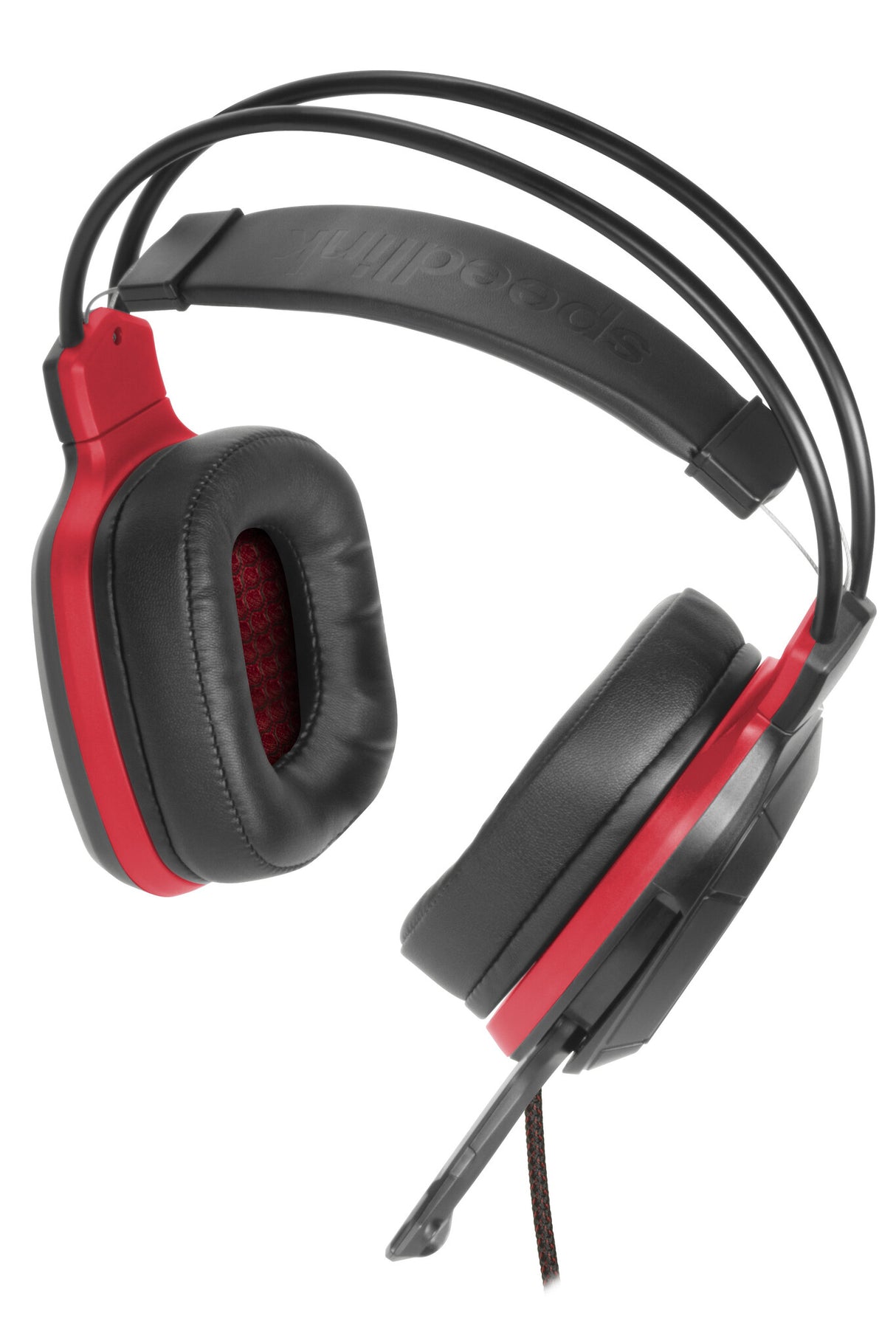 SPEEDLINK Draze Gaming Headset Ledningsført Spil Sort, Rød