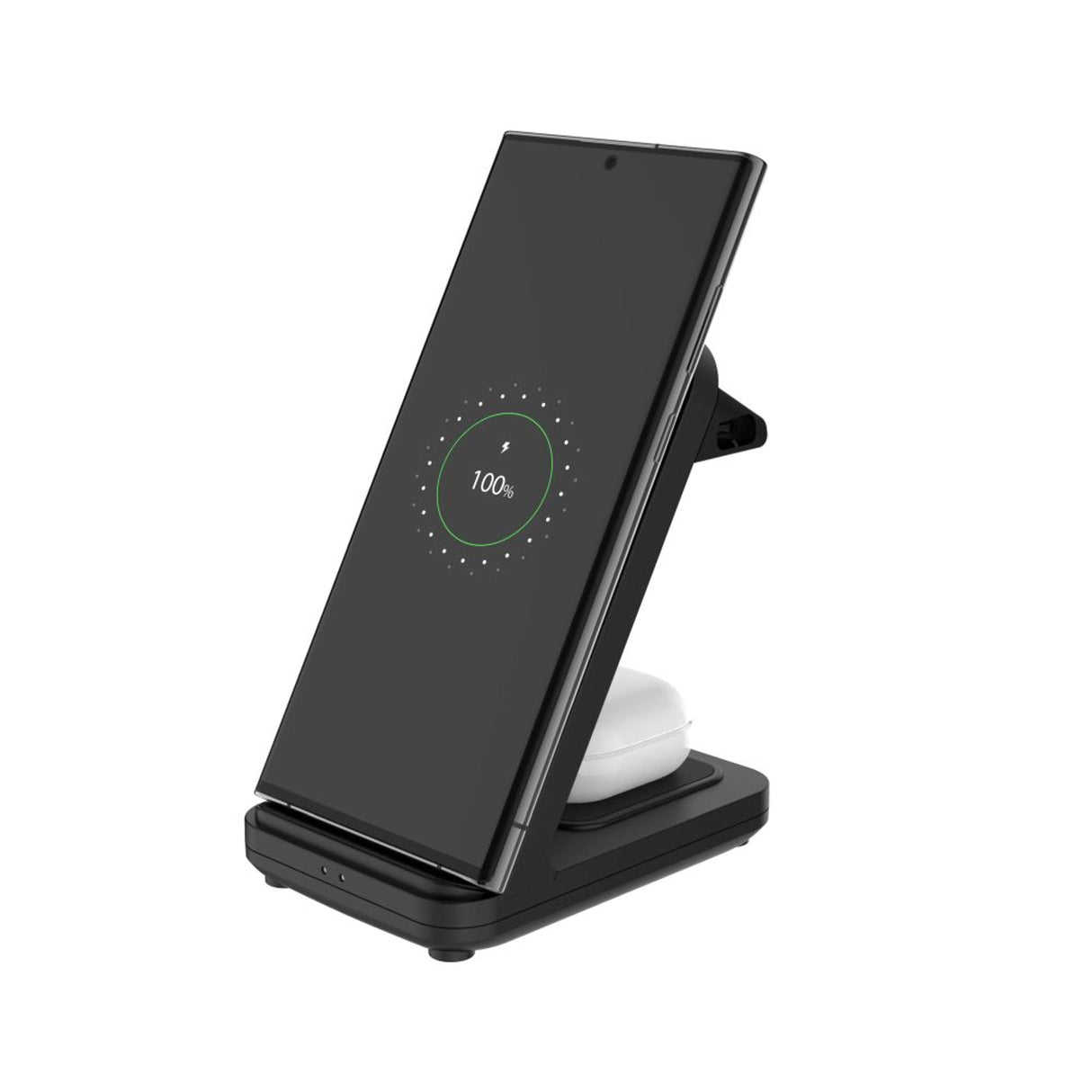 FIXED FIXPOS-U-BK oplader til mobil enhed SmartWatch, Smartphone, Hovedtelefoner Sort USB Trådløs opladning Hurtig opladning Indendørs
