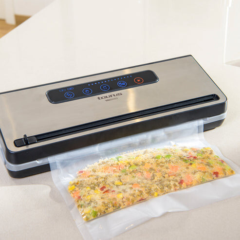 Taurus VAC 6000 vakuum forsegler Sort, Rustfrit stål