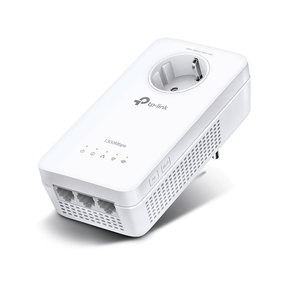 TP-LINK TL-WPA8631P AV1300 GB Passthrough Powerline WiFi Ext