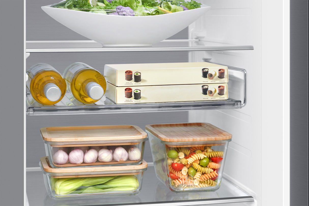 Samsung RS80F64KET side-by-side køle-fryseskab Fritstående 640 L Rustfrit stål