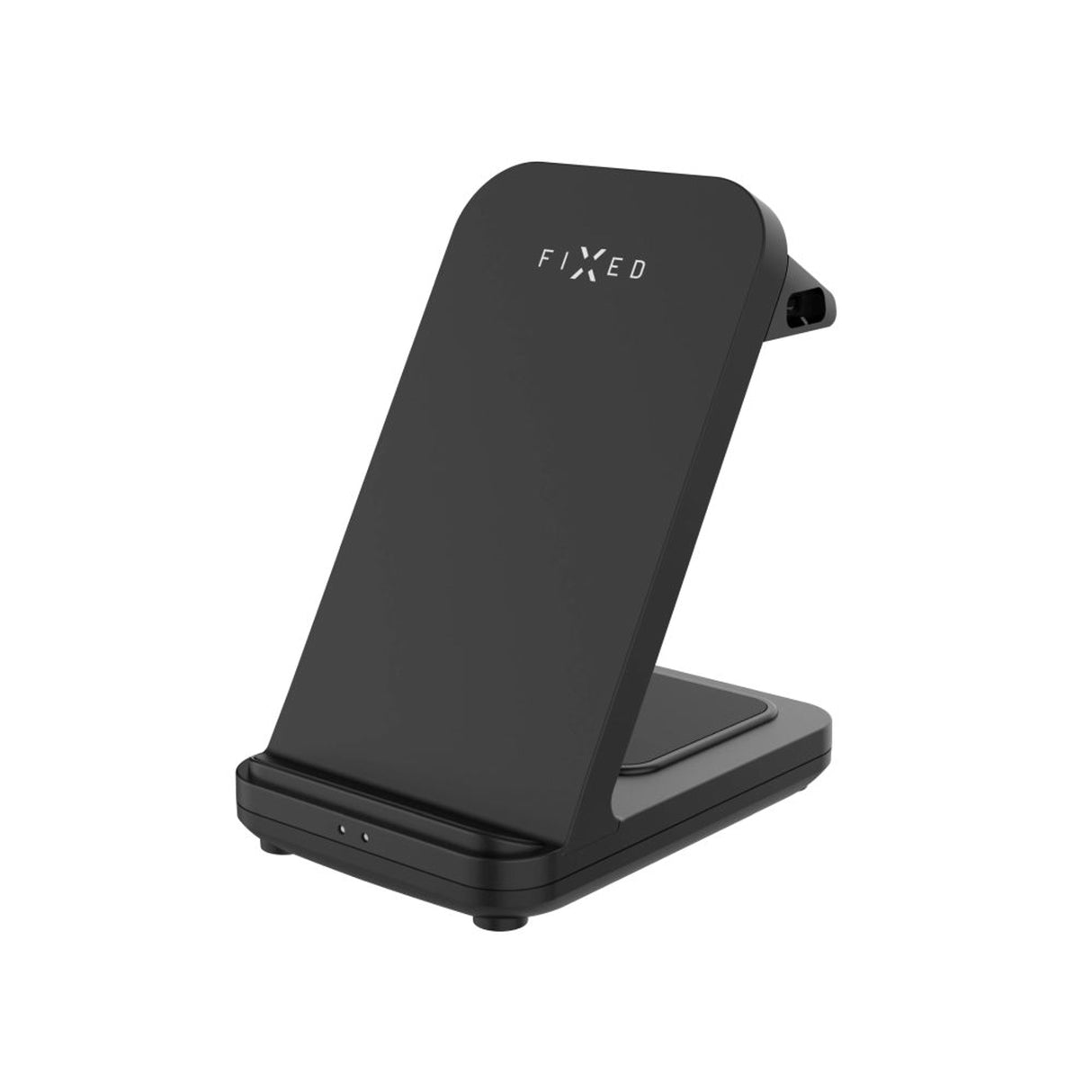 FIXED FIXPOS-U-BK oplader til mobil enhed SmartWatch, Smartphone, Hovedtelefoner Sort USB Trådløs opladning Hurtig opladning Indendørs
