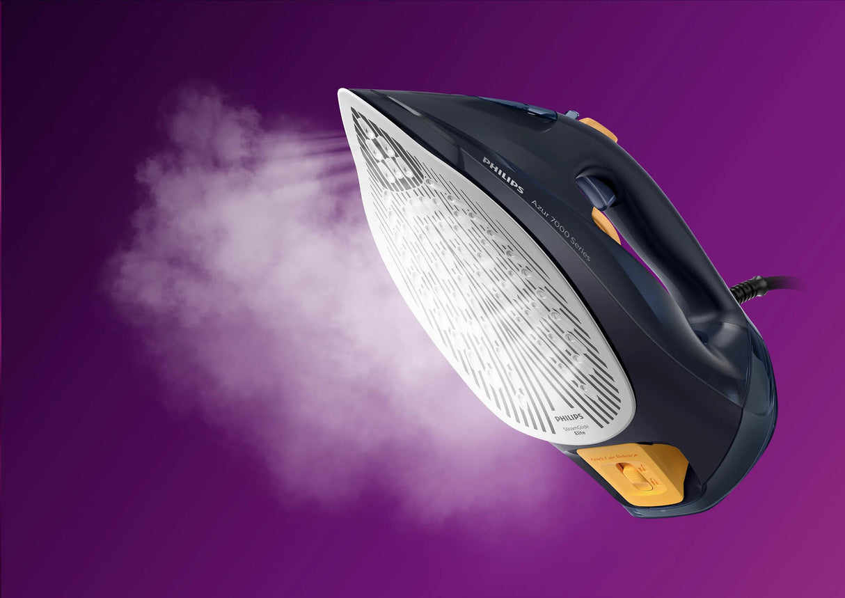 Philips Azur 7000 Series DST7060 Dampstrygejern 3000W Blå Gul
