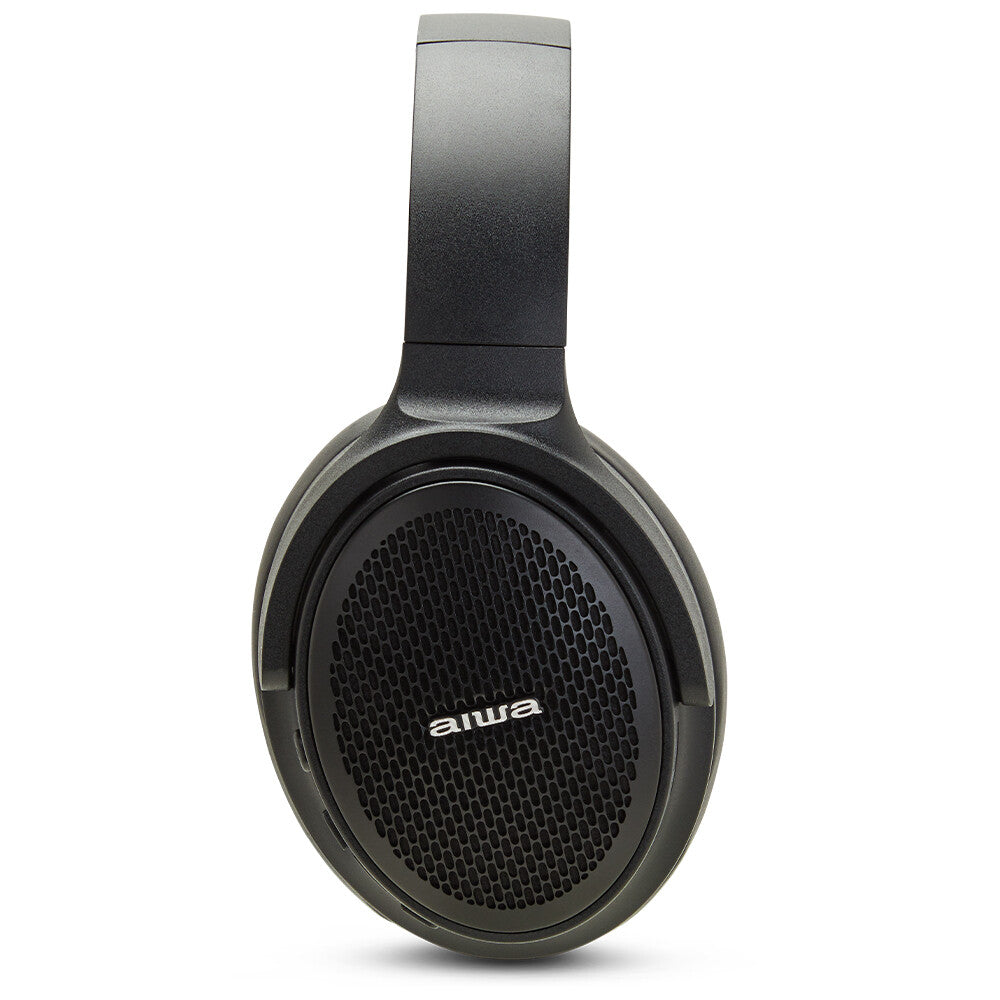 Aiwa HST-250BT/BK hovedtelefoner/headset Kabel & trådløs Opkald/musik Micro-USB Bluetooth Sort