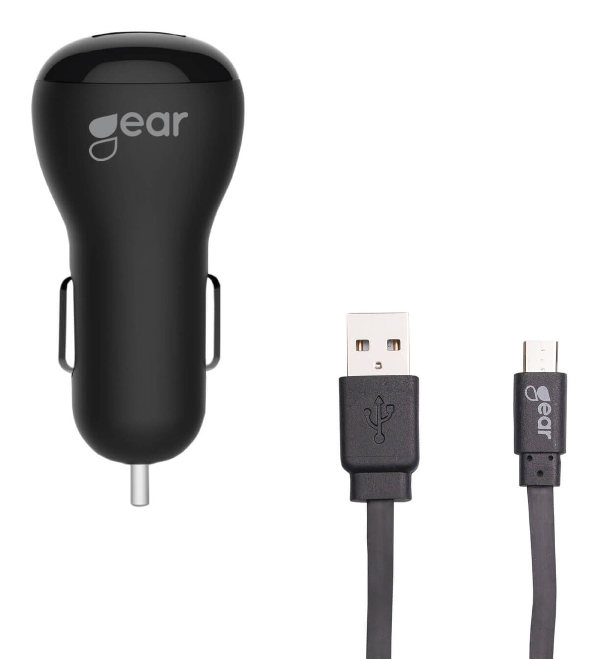 Gear 665009 oplader til mobil enhed Universel Sort Cigartænder, Vekselstrøm Automatisk, Indendørs