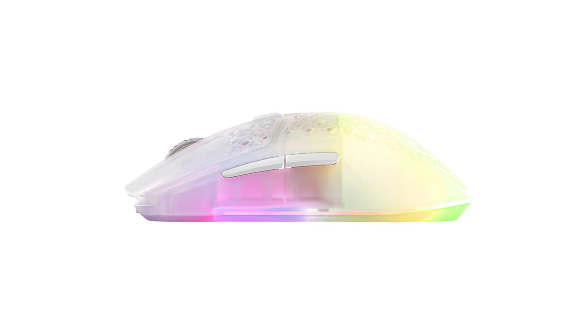 SteelSeries Aerox 3 Wireless trådløs mus ghost