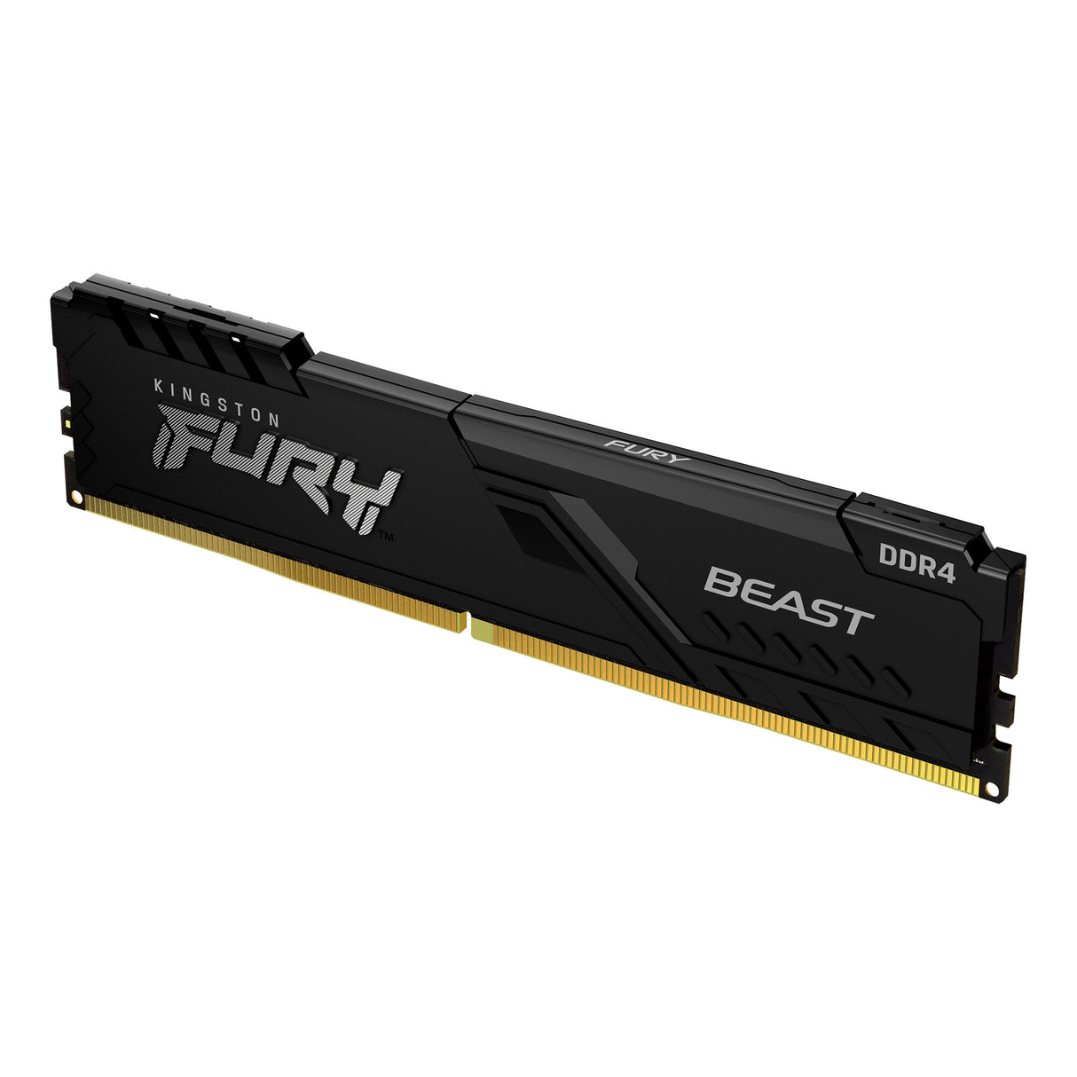 Kingston Technology FURY Beast 16GB 3600MT/s DDR4 CL17 DIMM (Sæt med 2) Black