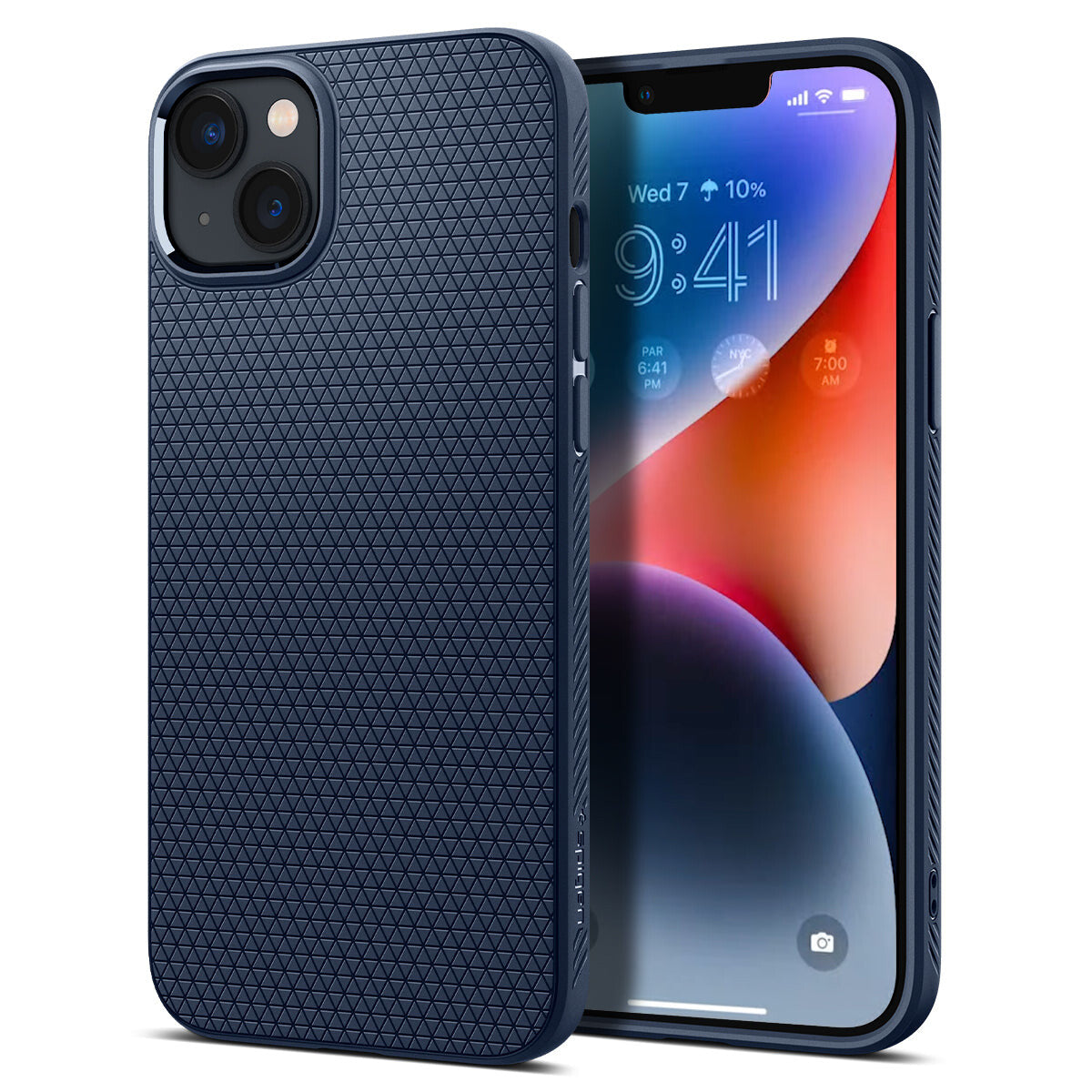 Spigen ACS04892 mobiltelefon etui 17 cm (6.7") Cover Blå