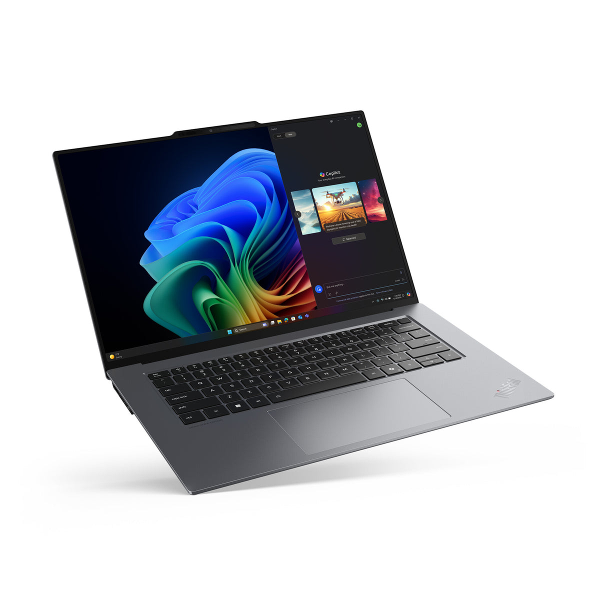Lenovo ThinkPad X9-15 Gen 1 Aura Edition Copilot+ PC Intel Core Ultra 7 258V Laptop 38,9 cm (15.3") Berøringsskærm 2.8K 32 GB LPDDR5x-SDRAM 1 TB SSD Wi-Fi 7 (802.11be) Windows 11 Pro Engelsk Grå