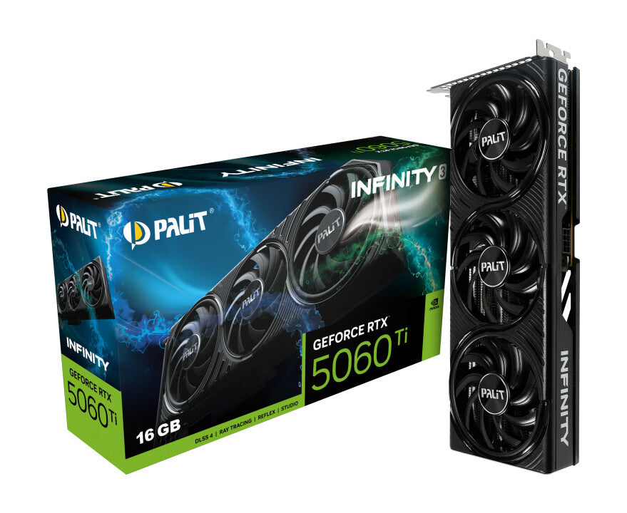 Palit GeForce RTX 5060 Ti Infinity 3 NVIDIA 16 GB GDDR7