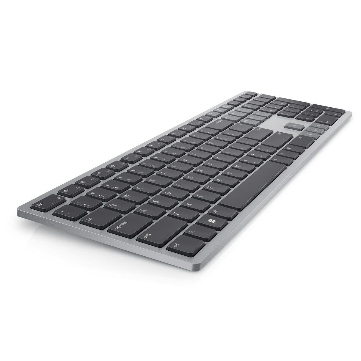 DELL KB700 tastatur Kontor RF trådløs + Bluetooth QWERTY Russisk Grå