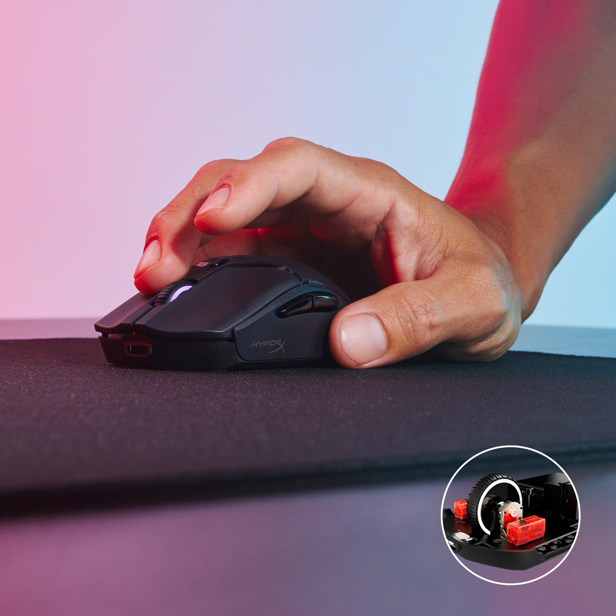 HyperX Pulsefire Haste 2 Mini - Wireless Gaming Mouse (Black)