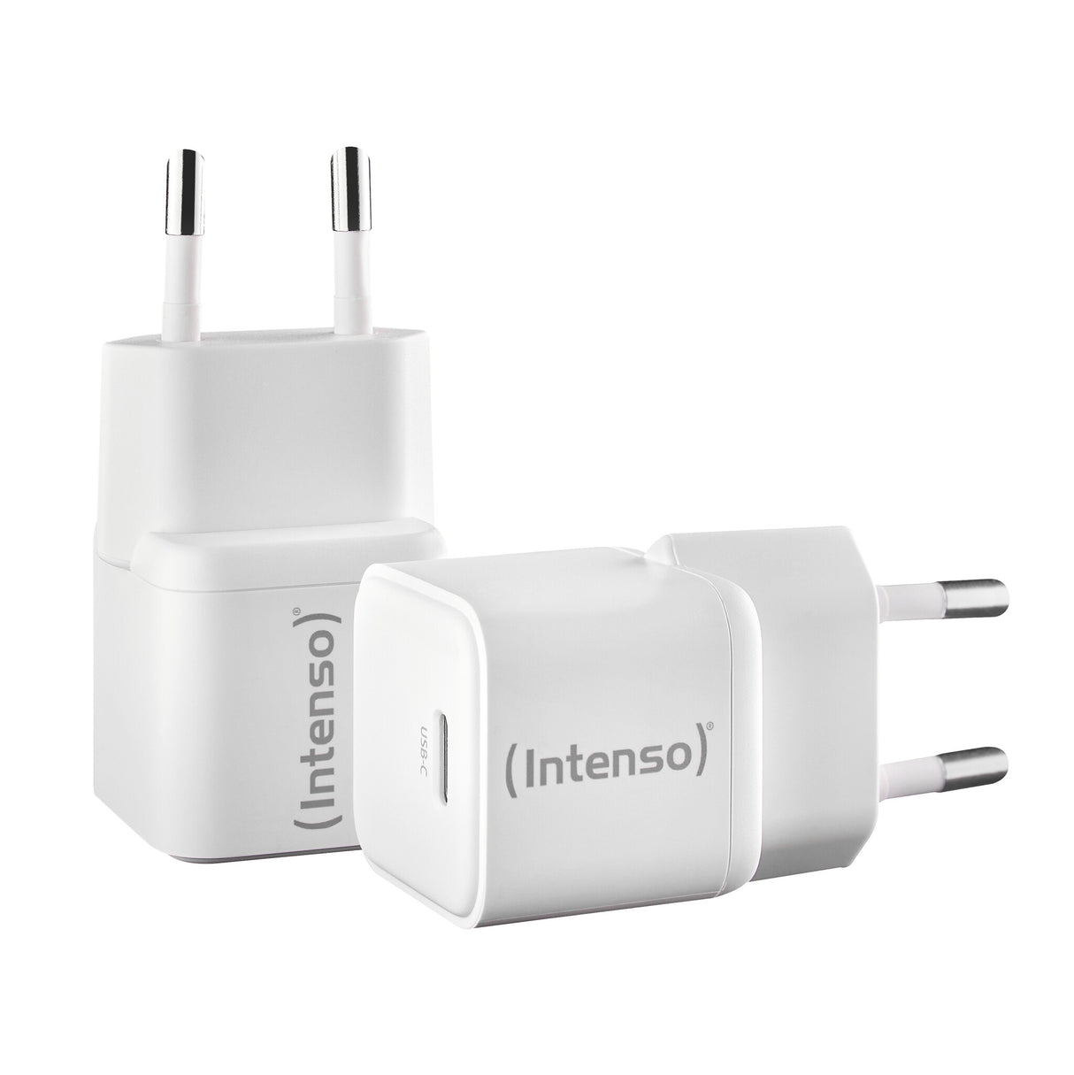 Intenso 7803032 oplader til mobil enhed Strømbank, Tablet, Telefon, Universel Hvid Vekselstrøm Hurtig opladning Indendørs