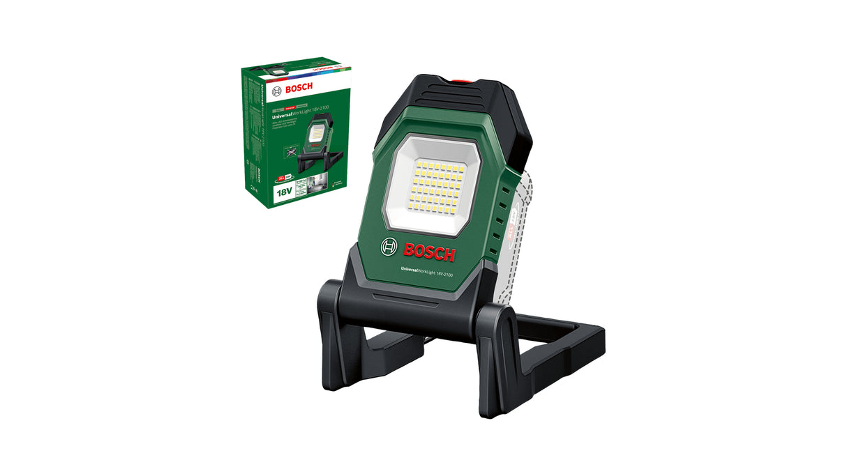 Bosch Universal WorkLight 18V-2100 Projektører Koldt hvidt lys