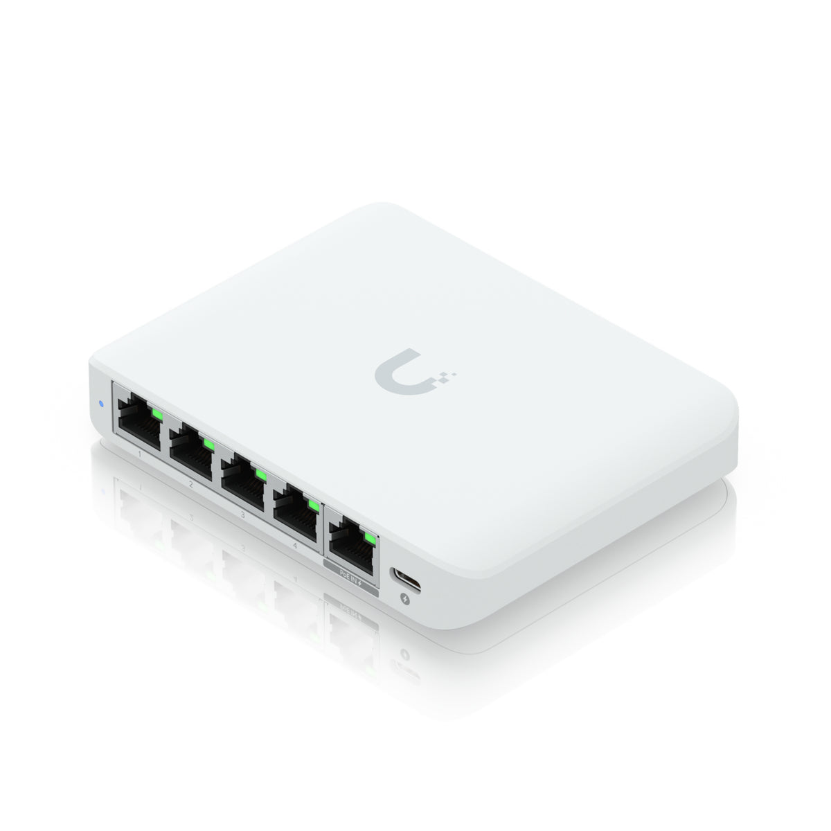 Ubiquiti UniFi Switch Flex Mini 2.5G Switch 5-porte 2.5 Gigabit Ethernet PoE