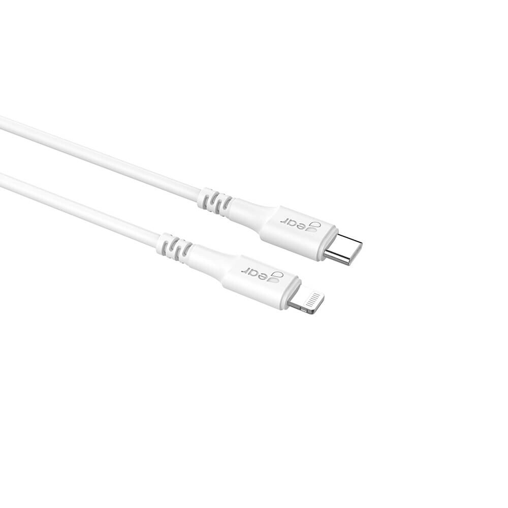 Gear Ladekabel USB-C - Lightning 0.5m Hvid MFI C94