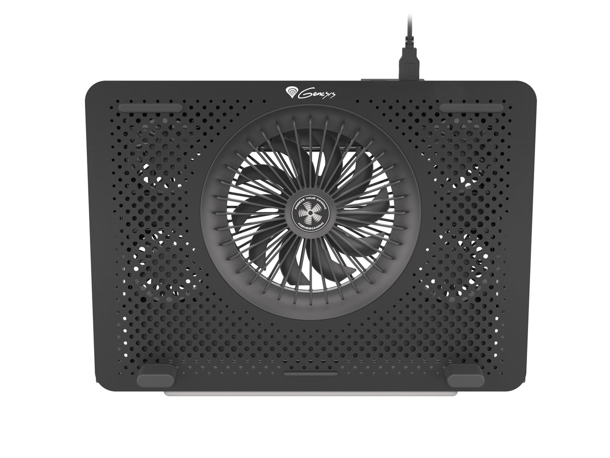 GENESIS Oxid 450 køling til laptop 39,6 cm (15.6") 2400 rpm Sort