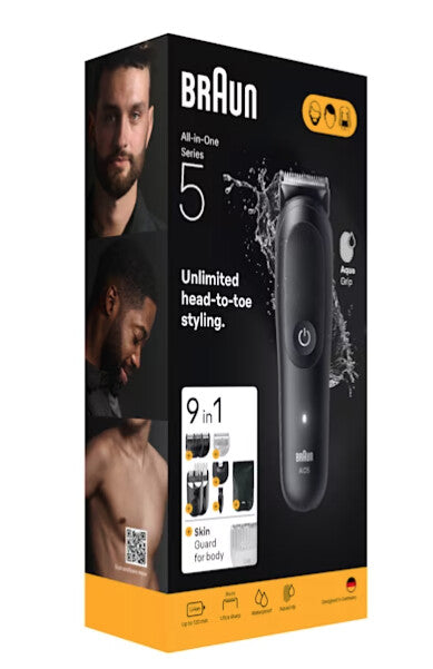 Braun AIO5540 all-in-one hårtrimmer