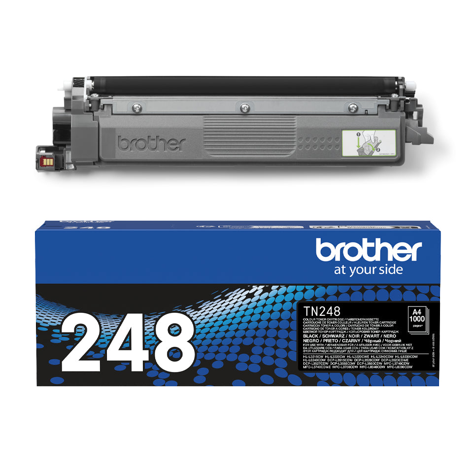 Brother TN-248BK tonerpatron 1 stk Original Sort