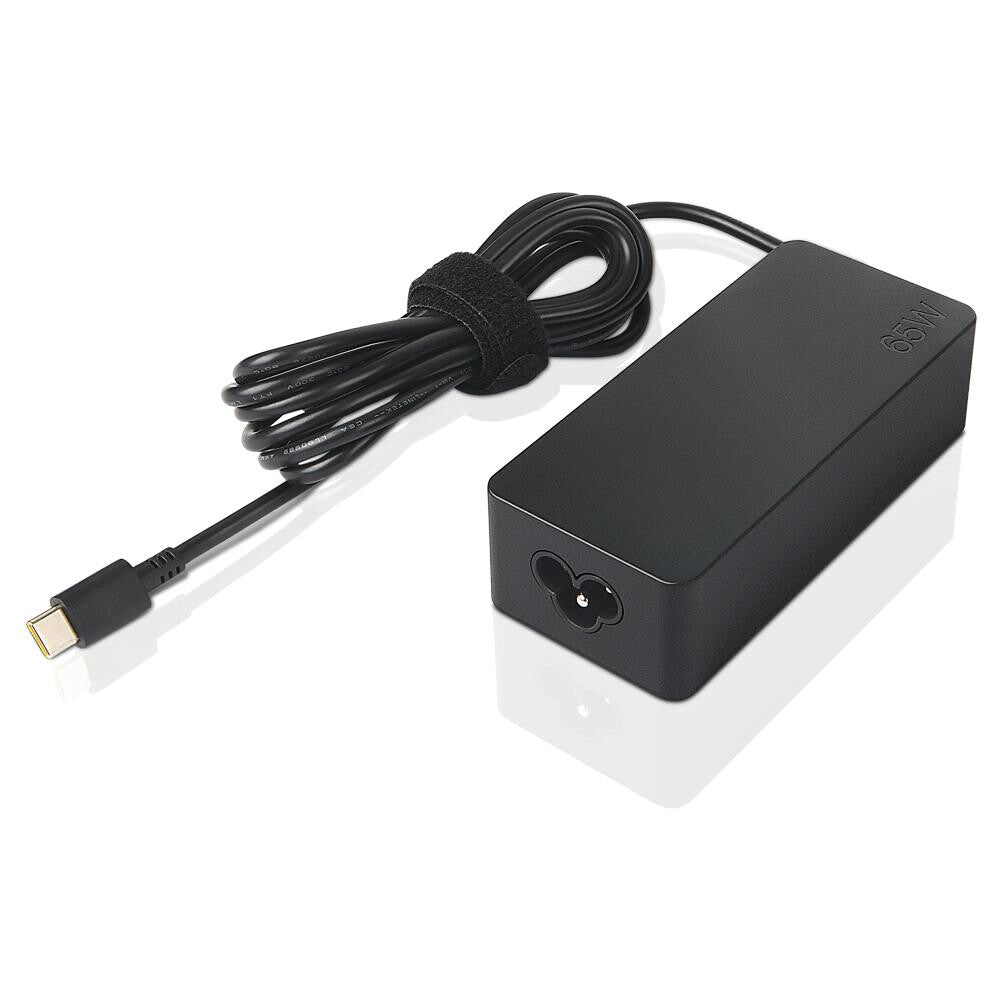 Lenovo GX20P92529 strømadapter og vekselret Indendørs 65 W Sort