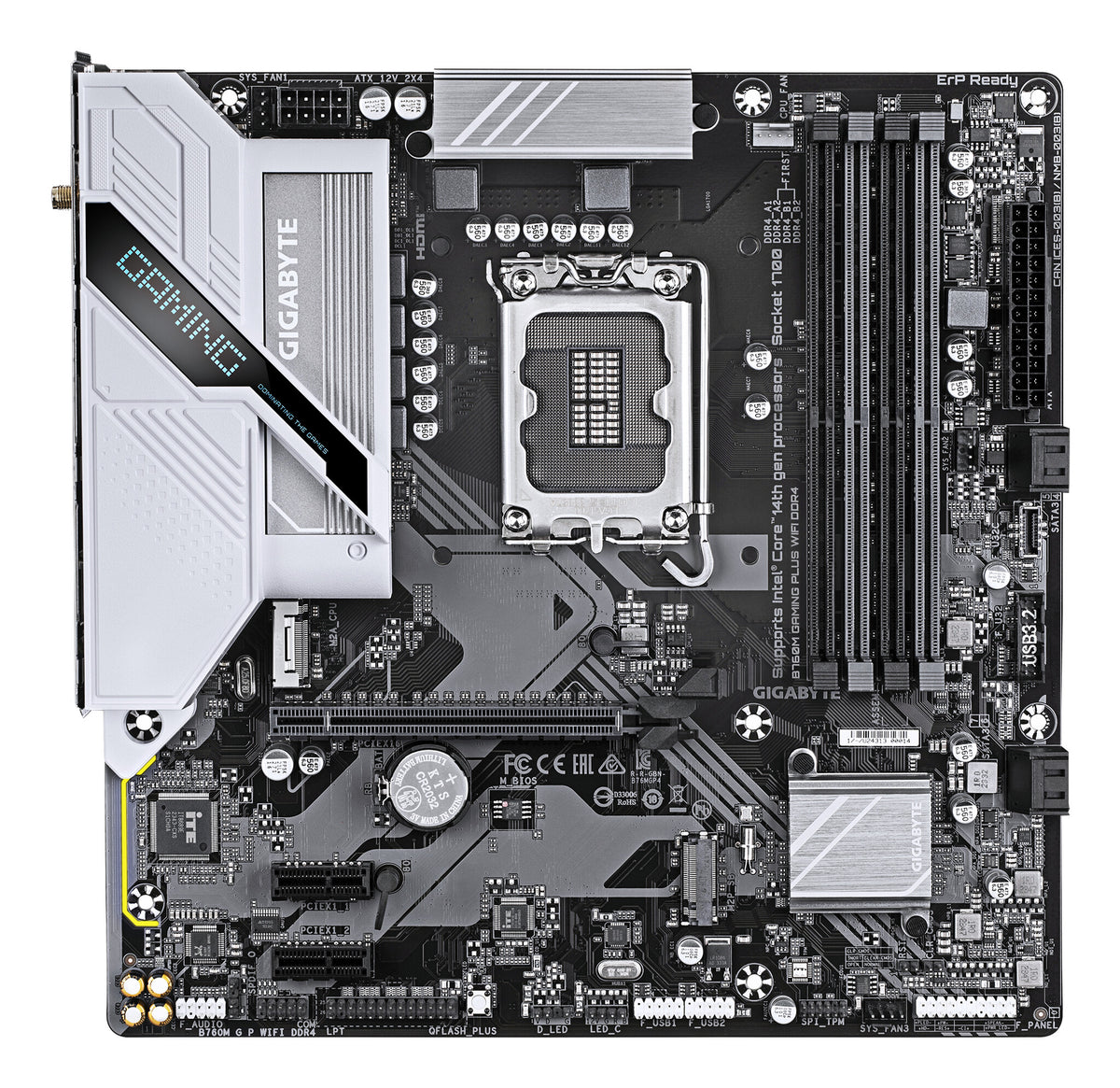 GIGABYTE B760M GAMING PLUS WIFI DDR4 Motherboard