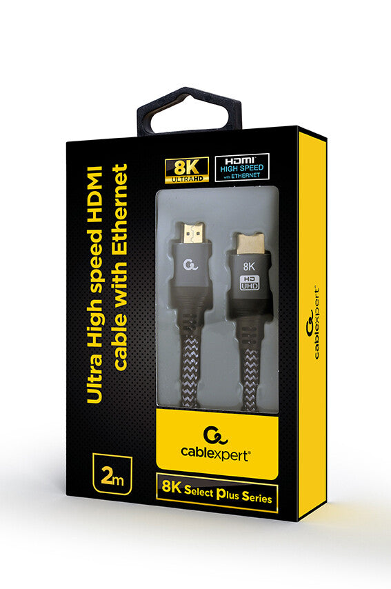 Gembird CCB-HDMI8K-2M HDMI-kabel HDMI Type A (Standard) Sort