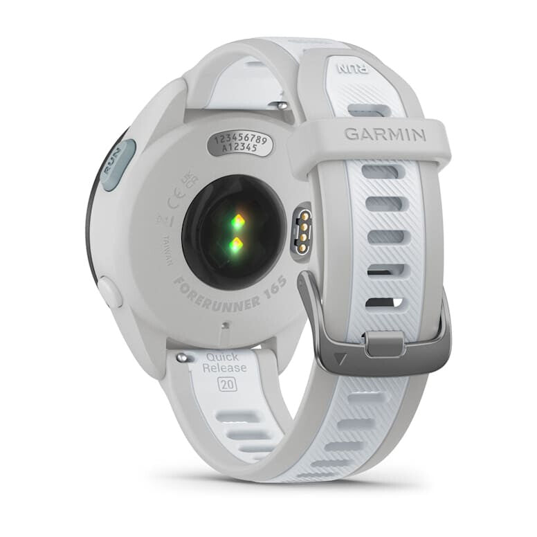 Garmin Forerunner 165 Music Smart Watch 43mm, GPS, hvid EU