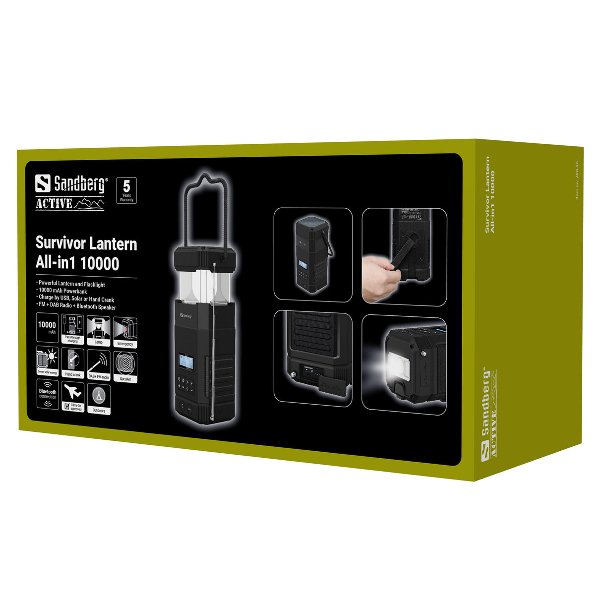 Sandberg Survivor Lantern All-in1 10000