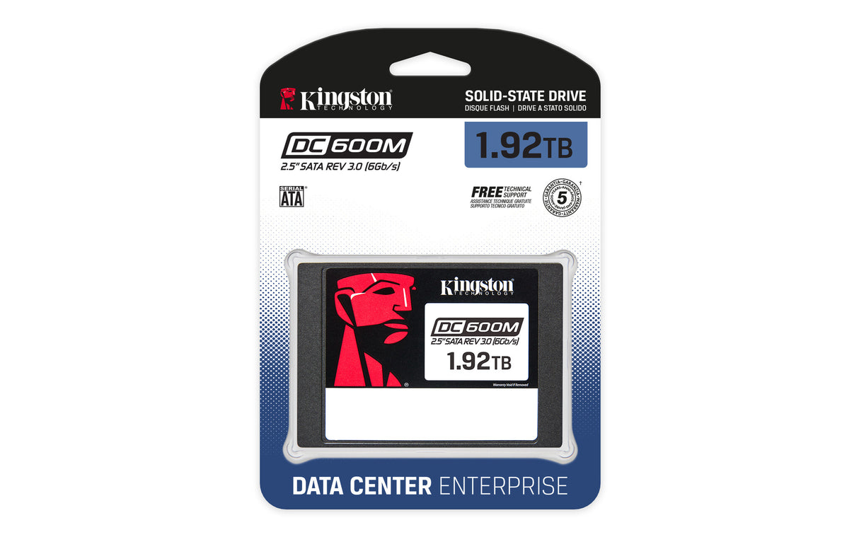 Kingston Technology 1920G DC600M (blandet brug) 2,5" Enterprise SATA SSD