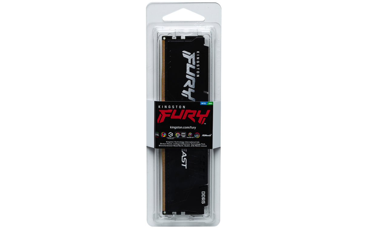 Kingston FURY Beast DDR5 32GB 6000MHz CL36 On-die ECC