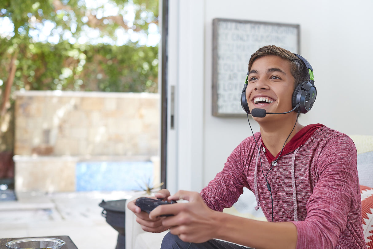 Turtle Beach Recon 50 Headset Ledningsført Spil Sort, Grøn