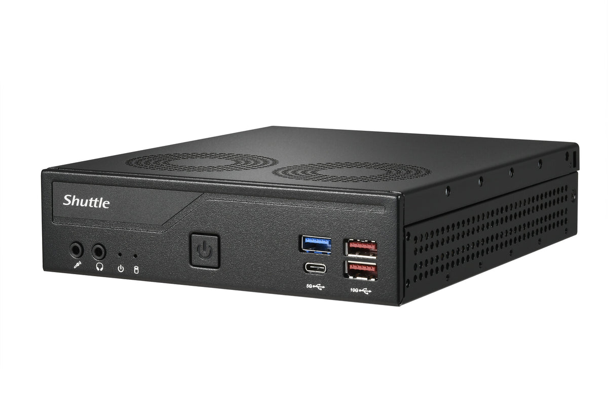 Shuttle XPC slim DH770 Mini PC Barebones Sort