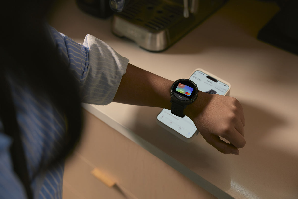 Amazfit Active Max 3,81 cm (1.5") AMOLED Digital 480 x 480 pixel Berøringsskærm Sort