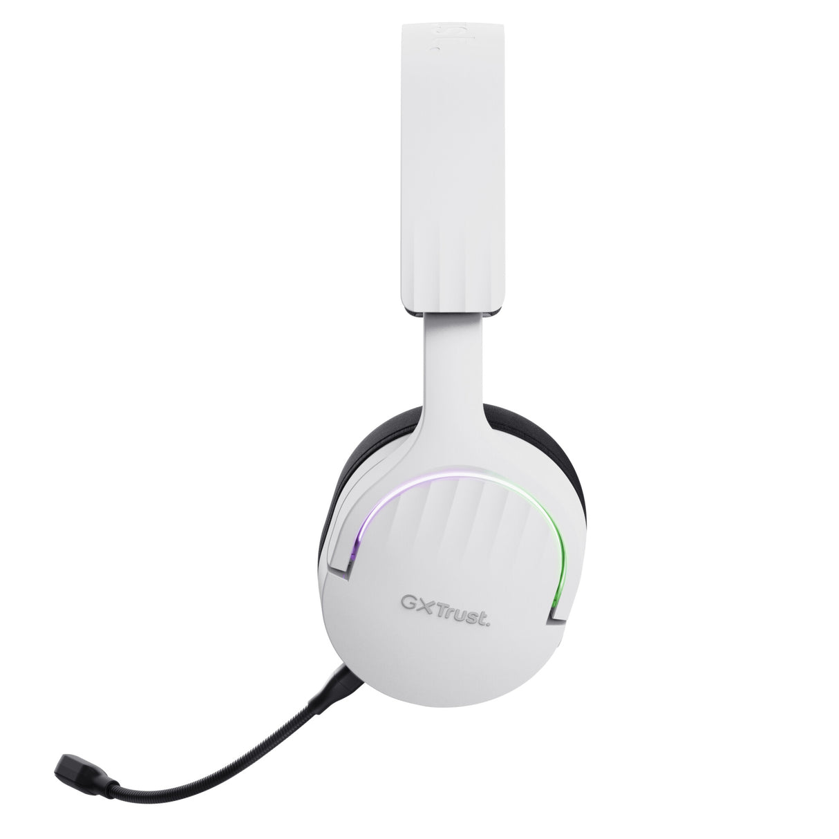 Trust GXT 491W FAYZO Headset Kabel & trådløs Spil USB Type-C Bluetooth Sort, Hvid