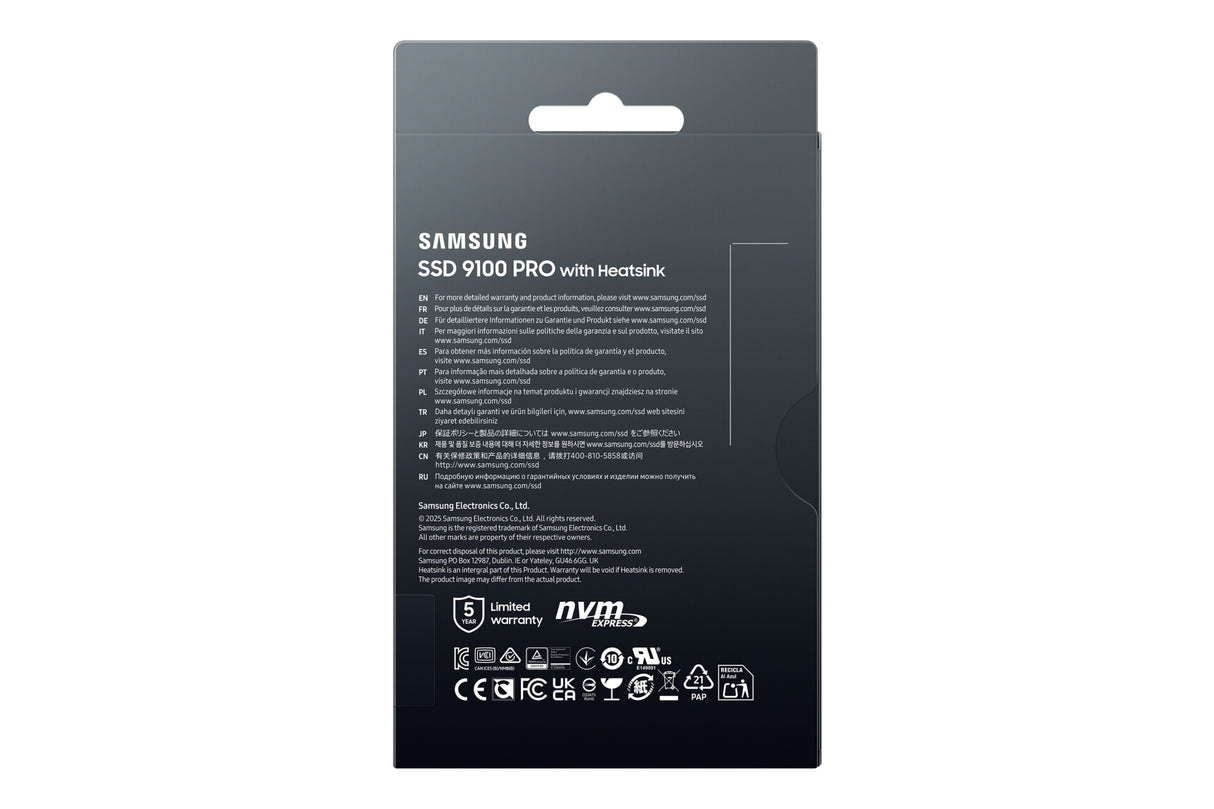 Samsung MZ-VAP2T0 2 TB M.2 PCI Express 5.0 NVMe V-NAND TLC