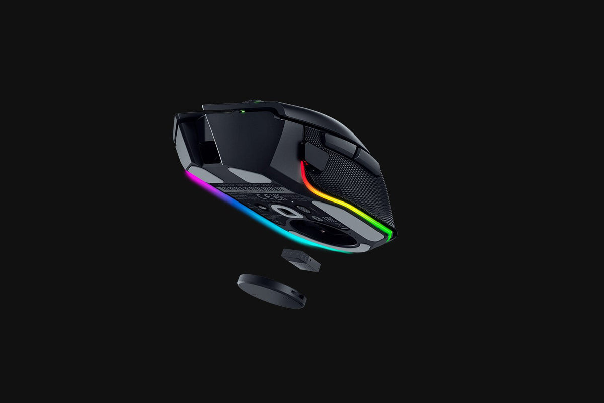 Razer Basilisk V3 pro Optisk Trådløs Sort