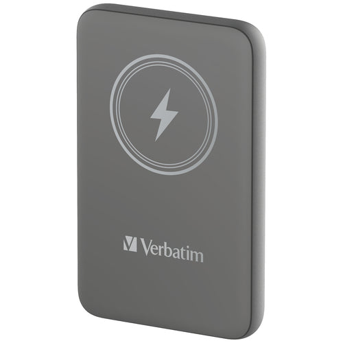 Verbatim Charge 'n' Go Lithium polymer (LiPo) 10000 mAh Trådløs opladning Grå